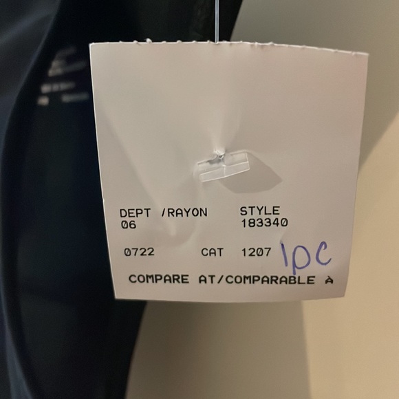 2/$25 Betty Jade Black Thong Swim Bottom Size XL - Picture 11 of 11